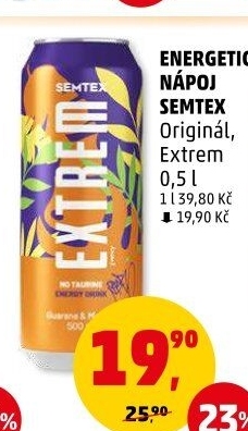 Energetický nápoj Semtex