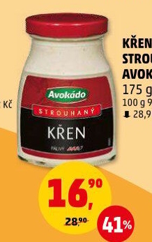 Křen strouhaný Avokádo