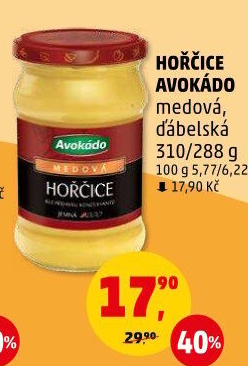 Medová hořčice Avokádo