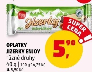 Oplatky Jizerky Enjoy