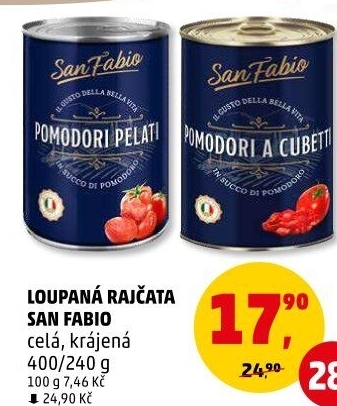 Rajčata loupaná San Fabio