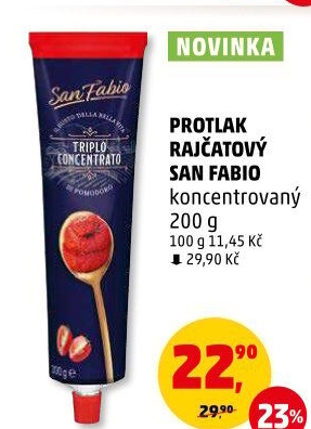 Rajčatový protlak koncentrovaný San Fabio
