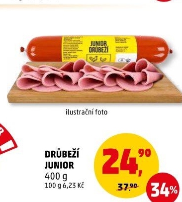 Salám drůbeží Junior