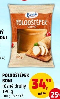 Sýr Polooštěpek Boni