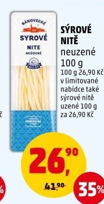 Sýrové nitě Bánovecké Milsy