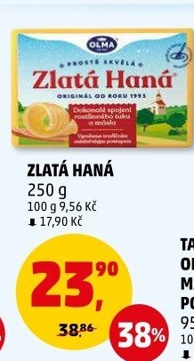 Tuk Zlatá Haná Olma