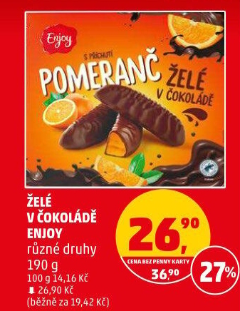 Želé v čokoládě Enjoy