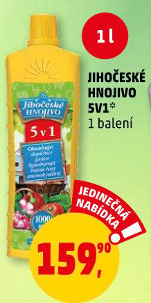 Hnojivo 5v1 Jihočeské hnojivo
