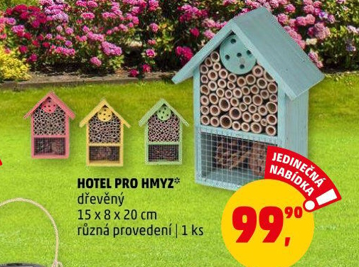 Hotel - domeček pro hmyz