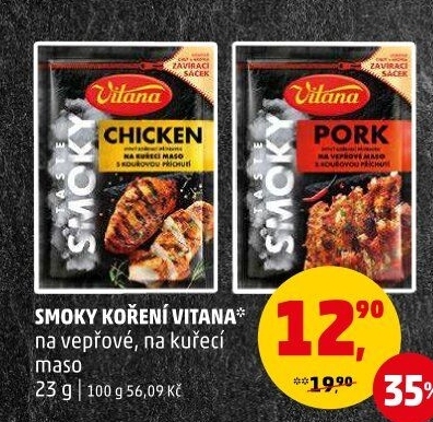 Koření Smoky Vitana