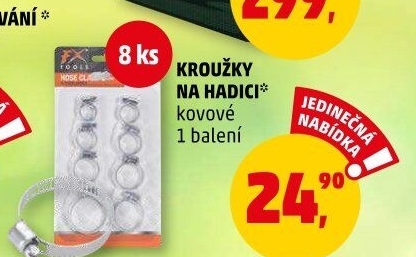Kroužky na hadici FX Tools