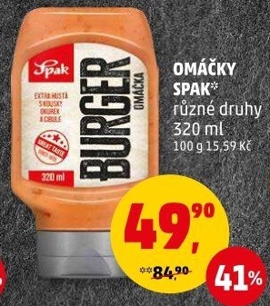 Omáčky Spak
