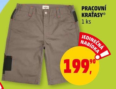 Pánské pracovní šortky - kraťasy