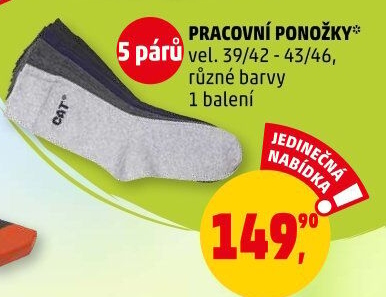 Pracovní ponožky