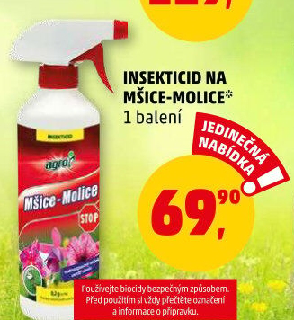 Přípravek Stop Mšice - Molice Agro