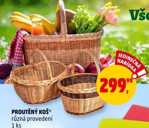 Proutěný koš