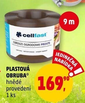 Skrytý obrubník Cellfast