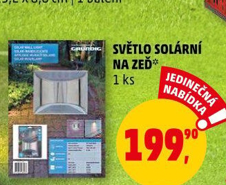 Solární světlo Grundig