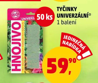 Univerzální tyčinkové hnojivo Forestina