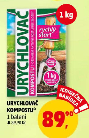 Urychlovač kompostu Forestina