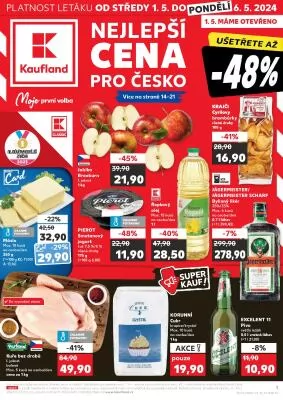 akční leták Kaufland 1.5.2024-6.5.2024