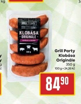 Grill Party Klobása Originále