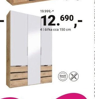 ŠATNÍ SKŘÍŇ „LEVEL“ - Möbelix akcniletaky.com