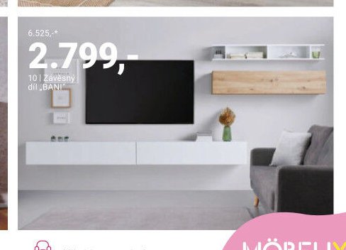 Závěsný díl BANI - Möbelix akcniletaky.com