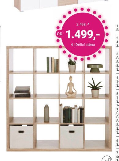 Dělící stěna - Möbelix akcniletaky.com