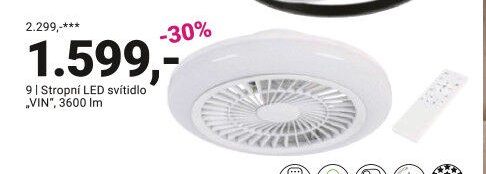 Stropní LED svítidlo VIN - Möbelix akcniletaky.com