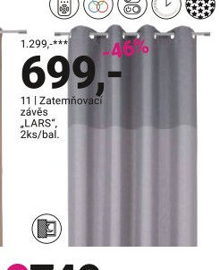 Zatemňovací závěs LARS - Möbelix akcniletaky.com