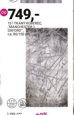 Tkaný koberec MANCHESTER 1, OXFORD - Möbelix akcniletaky.com