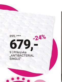 Přikrývka ANTIBACTERIAL SINGLE - Möbelix akcniletaky.com