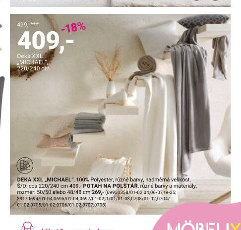 Deka XXL MICHAEL - Möbelix akcniletaky.com