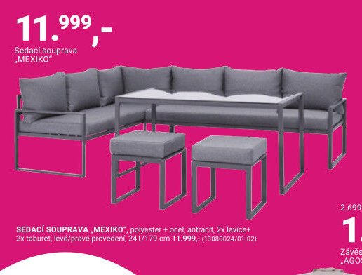 Sedací souprava MEXIKO - Möbelix akcniletaky.com
