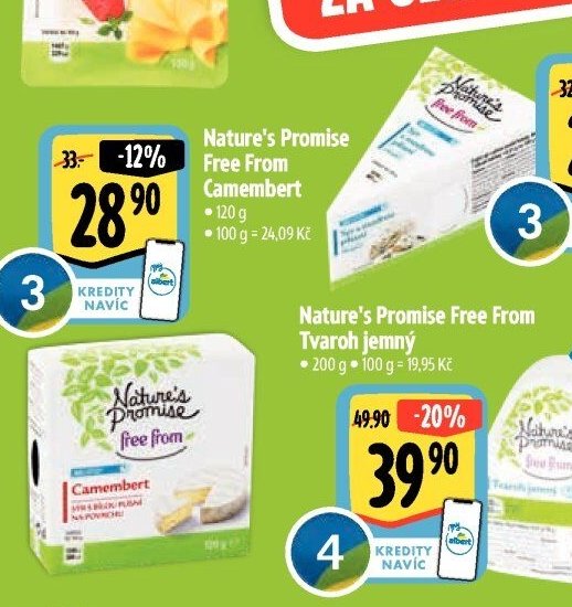 Nature's Promise Free From Camembert