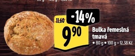 Bulka řemeslná tmavá