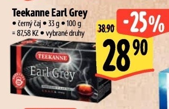 Černý čaj Earl Grey Teekanne