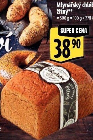 Chléb Mlynářský žitný Albert