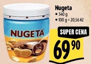 Čokokrém arašídový Nugeta Orion