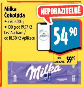 Čokoláda Milka