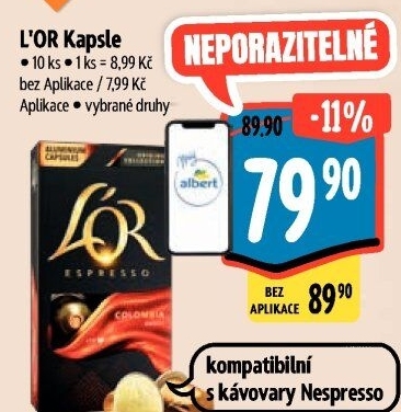 Kapsle pro Nespresso L'
