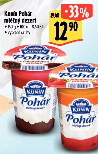 Mléčný Pohár Mlékárna Kunín