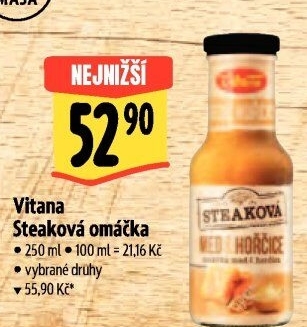 Omáčka steaková Vitana