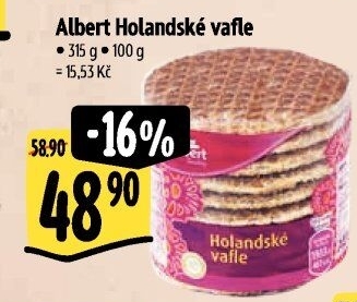 Oplatky vafle Albert Quality