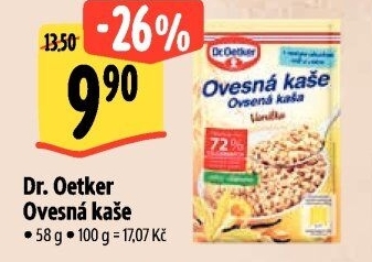 Ovesná kaše Dr. Oetker