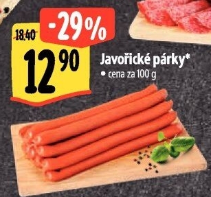 Párky javořické