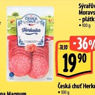 Salám Herkules Česká chuť