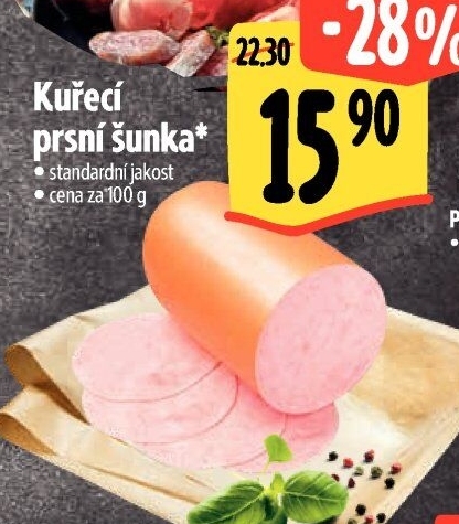Šunka kuřecí prsní standardní