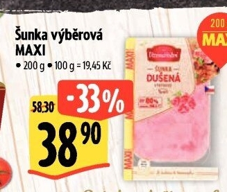 Šunka výběrová dušená Albertovo uzenářství